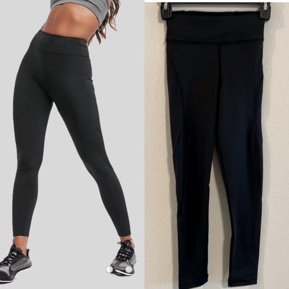 ASOS Women Leggings Size 0 Black Fitted 4505 Icon Workout Athleisure Loungewear